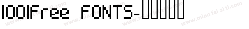 1001Free FONTS字体转换